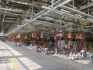 跃进���越高端��d��新的机器�����动焊装线